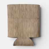 Achtergrond oude bamboe blikjeskoeler (Achterkant)