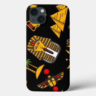 Achtergrond oude Egyptische Hieroglyphic-patroonac Case-Mate iPhone Case