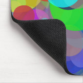 Achtergrond overlappende cirkels muismat (Hoek)