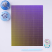 Achtergrond Paars tot Gold Pattern Flyer (Enkel)