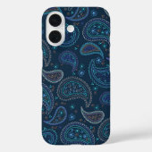 Achtergrond Paisley-structuur Case-Mate iPhone Case (Achterkant)