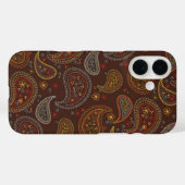 Achtergrond Paisley-structuur Case-Mate iPhone Case (Achterkant (horizontaal))