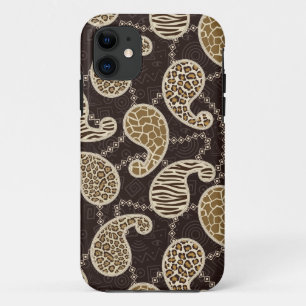 Achtergrond paisleystijl iPhone 11 hoesje