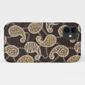Achtergrond paisleystijl Case-Mate iPhone case (Achterkant (horizontaal))