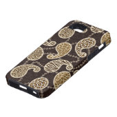 Achtergrond paisleystijl Case-Mate iPhone case (Onderkant)