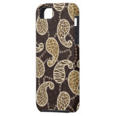 Achtergrond paisleystijl Case-Mate iPhone case (Achterkant Links)