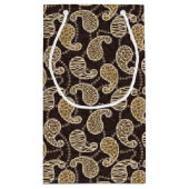 Achtergrond paisleystijl klein cadeauzakje (Achterkant)