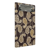 Achtergrond paisleystijl mini klembord (Schuin)