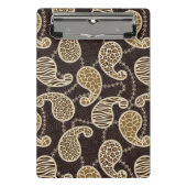 Achtergrond paisleystijl mini klembord (Voorkant)