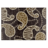 Achtergrond paisleystijl snijplank (Voorkant)