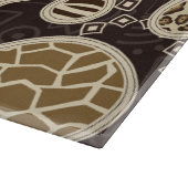 Achtergrond paisleystijl snijplank (Hoek)