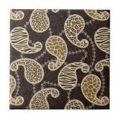 Achtergrond paisleystijl tegeltje (Voorkant)