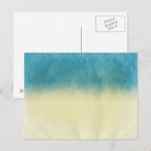 Achtergrond — Papier Waterverf textuur Briefkaart (Voorkant / Achterkant)