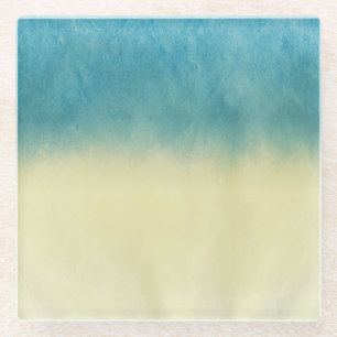 Achtergrond — Papier Waterverf textuur Glazen Onderzetter