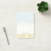 Achtergrond — Papier Waterverf textuur Post-it® Notes (Kantoor)