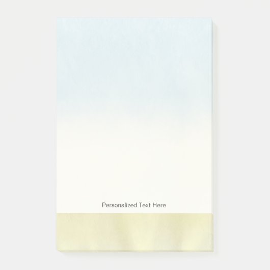 Achtergrond — Papier Waterverf textuur Post-it® Notes (Voorkant)