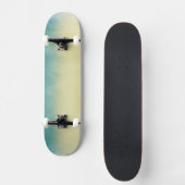 Achtergrond — Papier Waterverf textuur Skateboard (Voorkant)