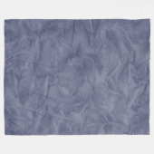 Achtergrond PAPIERTEXTURE - vies blauw Fleece Deken (Voorkant (Horizontaal))
