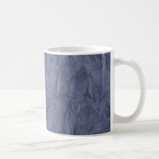 Achtergrond PAPIERTEXTURE - vies blauw Koffiemok (Rechts)