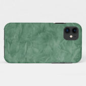 Achtergrond PAPIERTEXTURE - vuil groen Case-Mate iPhone Case (Achterkant (horizontaal))