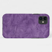Achtergrond PAPIERTEXTURE - vuil violet Case-Mate iPhone Case (Achterkant (horizontaal))