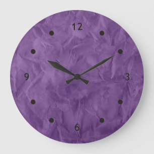 Achtergrond PAPIERTEXTURE - vuil violet Grote Klok