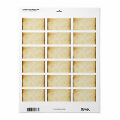 Achtergrond | Parketpapier Etiket (Full Sheet)