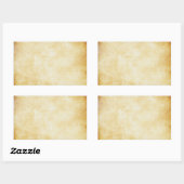 Achtergrond | Parketpapier Rechthoekige Sticker (Vel)