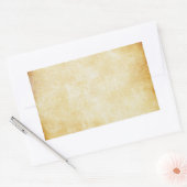 Achtergrond | Parketpapier Rechthoekige Sticker (Envelop)