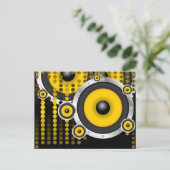 Achtergrond partij briefkaart (Staand voorkant)