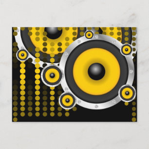 Achtergrond partij briefkaart