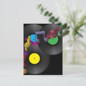 Achtergrond partij briefkaart (Staand voorkant)