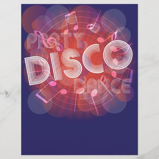 Achtergrond partij flyer (Voorkant)