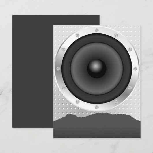 Achtergrond partij kaart (Voorkant / Achterkant)