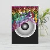 Achtergrond partij kaart (Staand voorkant)