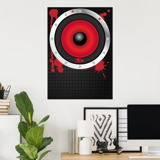 Achtergrond partij poster (Thuiskantoor)