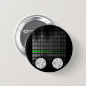 Achtergrond partij ronde button 5,7 cm (Voorkant /achterkant)