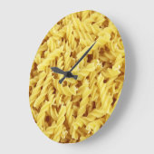 Achtergrond pasta grote klok (Hoek)