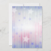 Achtergrond patriottisch rood wit blauw bundelstaa kaart (Achterkant)