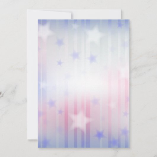 Achtergrond patriottisch rood wit blauw bundelstaa kaart (Achterkant)