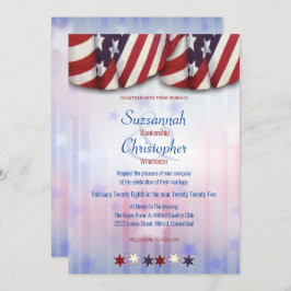 Achtergrond patriottisch rood wit blauw bundelstaa kaart