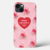 Achtergrond patroonHappy Valentijn 2023 Case-Mate iPhone Case (Achterkant)