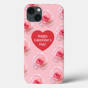Achtergrond patroonHappy Valentijn 2023 Case-Mate iPhone Case