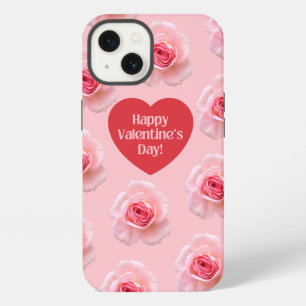 Achtergrond patroonHappy Valentijn 2023 iPhone 13 Hoesje