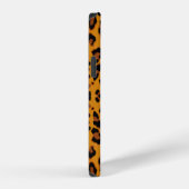 Achtergrond patroonleopard iPhone hoesje (Rechterkant)