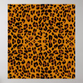 Achtergrond patroonleopard poster (Voorkant)