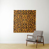 Achtergrond patroonleopard wandkleed (In Situ (horizontaal))