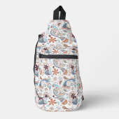 Achtergrond patroonpatroon van Paisley Sling Bag (Voorkant)