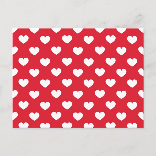 Achtergrond patroonValentijn met hartenliefde Feestdagenkaart (Voorkant)