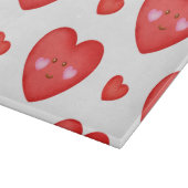 Achtergrond patroonValentijn met hartliefde Snijplank (Hoek)